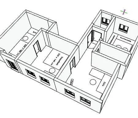'bright 1' Innenstadtlage, Ruhige, Schoene, Helle 3zkb Wlan Apartment