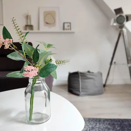 Grosse 78 Qm Altstadt 'fachwerk & Flair' Familien- Geschaeftsreisende, Monteurswohnung, Innenstadtlage, Ruhig, Modern, 900 M Bahnhof, 24 Std Check-in, Wlan, Kueche, 5 Personen, Oeffentlicher Parkplatz Direkt Neben Dem Haus *
